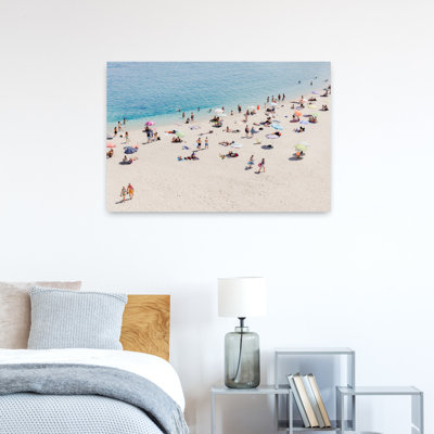 «Tropea Beach In The Summer», art mural contemporain sur la plage