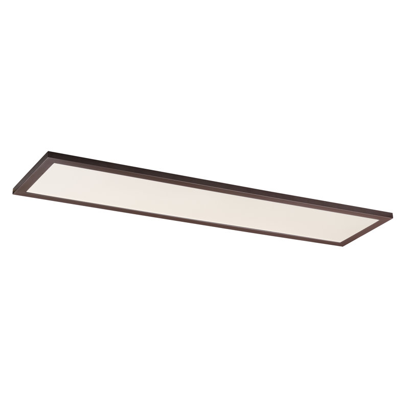 Ciel - 5CCT - Plafonnier encastré, Bronze, H 0,75 po x l 11,75 po x P 48 po, 40 W