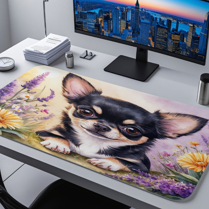 Polyester Desk Pad, 23.6x13.8