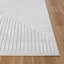 Michoel In- & Outdoor Scandi Modern Boho White Area Rug-564214908