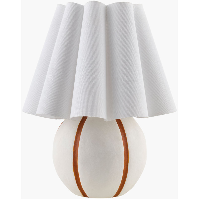 Caistor Kinki Table Lamp, Cream/Orange