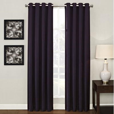 Ashton Room Darkening Curtain Single Panel
