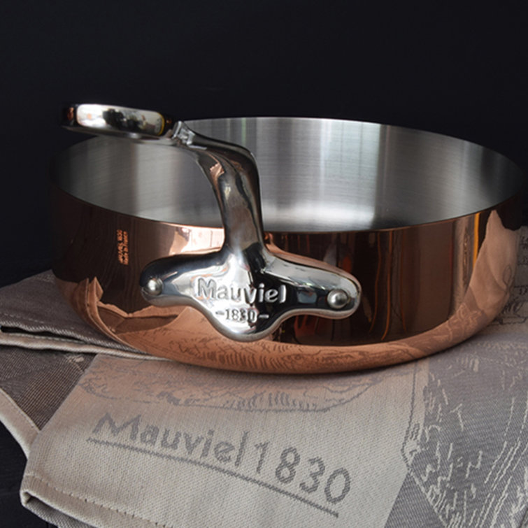 Mauviel M'150s Copper Cookware Set, 14-Piece