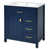 Blue is out of stock selected