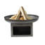 Heine Square Smokeless Fire Pit Table-167381970