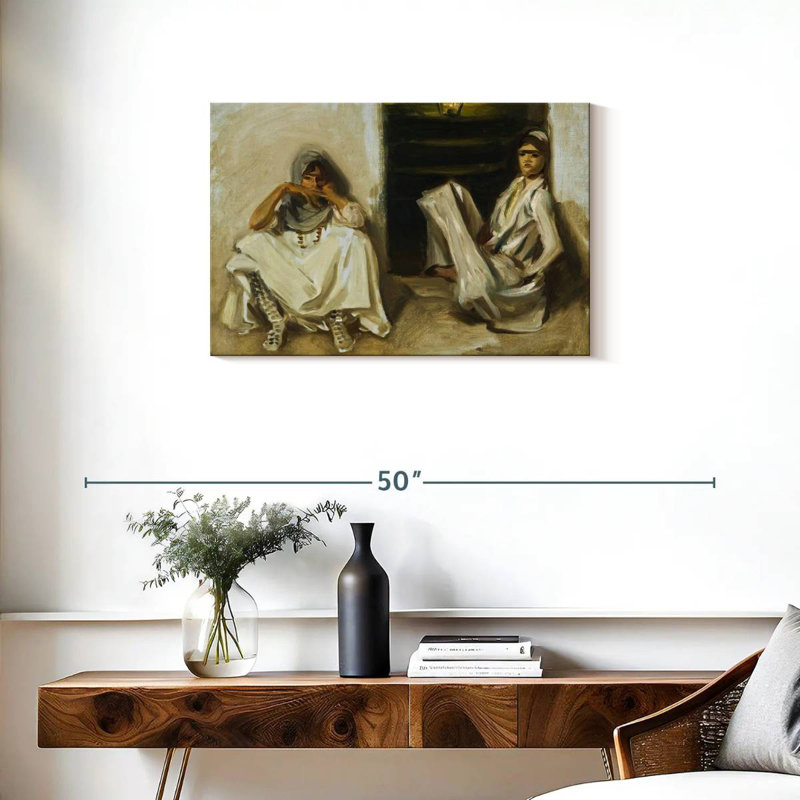Leisha Two Arab Women 1905, 20" H x 30" W