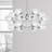 Ripley 18 - Light Dimmable Sputnik Chandelier-2040692301-2040692300