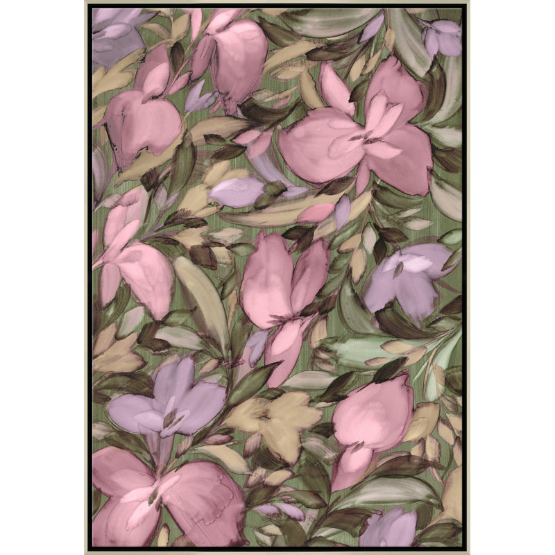 Violet Hour Framed Print Canvas