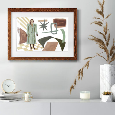 Vintage Vibes II, reproduction encadrée sur papier