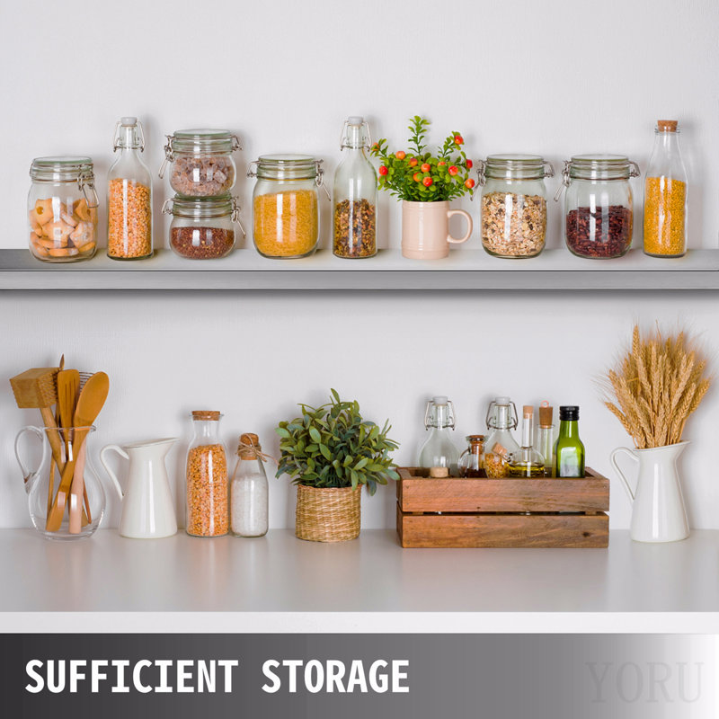 Tablette Concession 70,8l x 11,4w avec cadre en acier inoxydable et panneau de surface pour fenêtre de service de remorque alimentaire