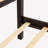 Pine wooden Bed with Rattan Headboard and Footboard-430064677-430064676