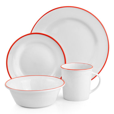 16 Piece Dinnerware Set, Service for 4