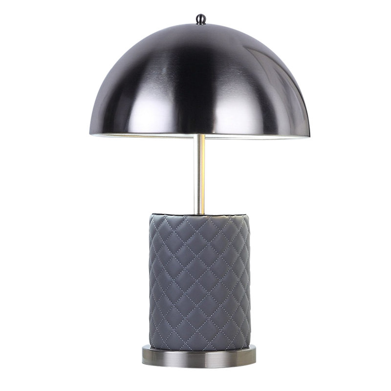 Lampe Aria, Argent noirci / gris