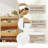 Fluted Shoe Storage Cabinet-522208523