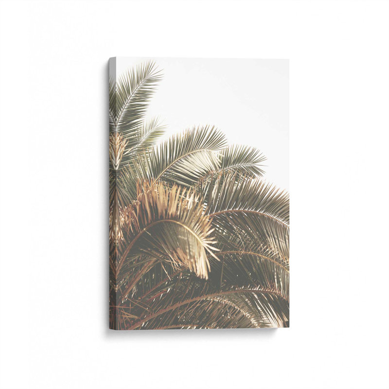 Impression sur toile Palm Grove Bliss, Toile tendue, H 48 po x l 32 po x P 1,25 po