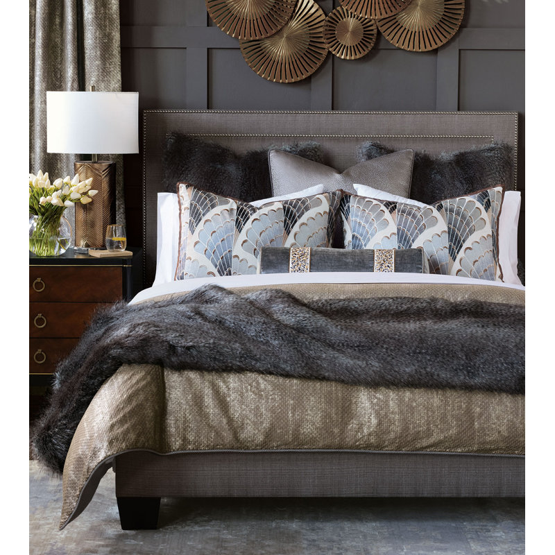 Indochine Square Pillow Cover & Insert, 27"W x 27"L