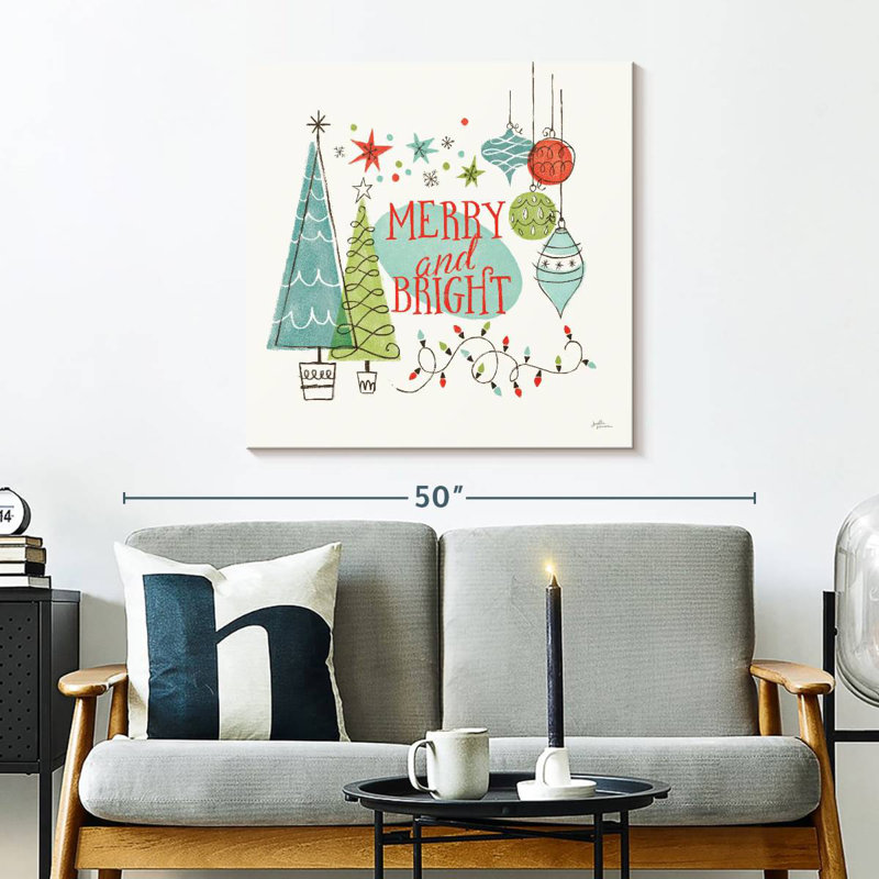Lelend Retro Christmas VI, H 30 po x l 30 po