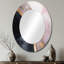 Miroir mural rose moderne Reverie III-657087954