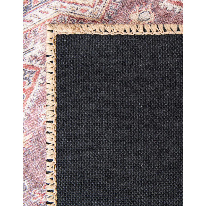 Mudgette Performance Chenille Floral Indoor Rug, Runner 2'7" x 12'