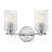 Witt 2-Light Bath Vanity Fixture with Clear Hobnail Glass-1692024988