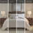 3 Piece King Size Cotton Dyed Duvet Cover With Taupe And White Stripes Pretty Chenille 100% Wonderful Feature