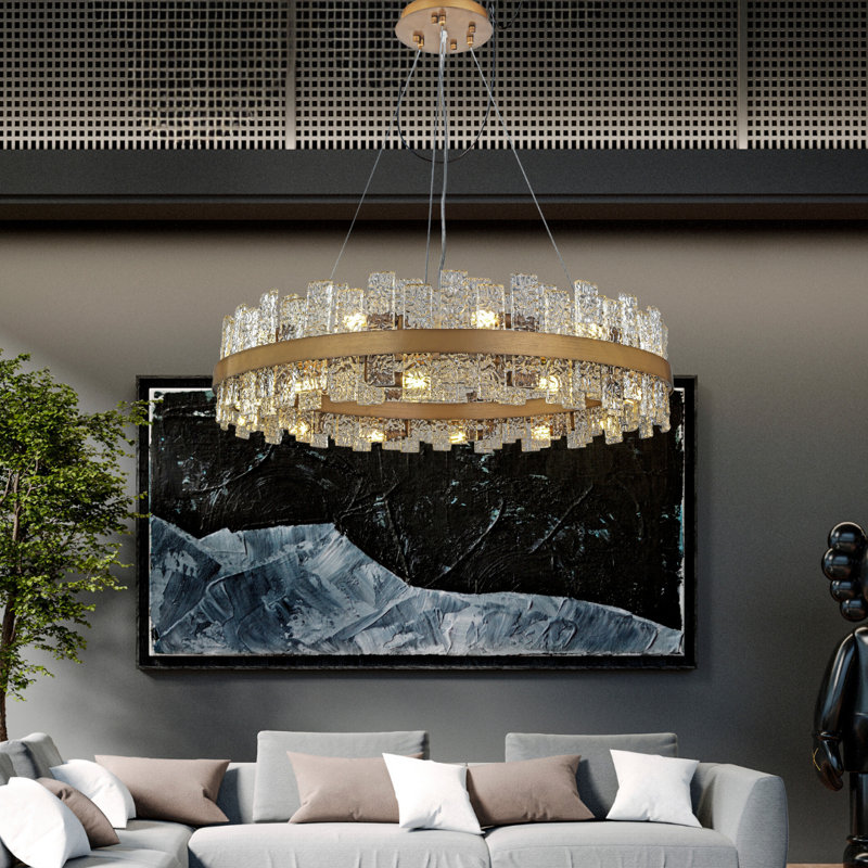 Modern 16-lights Dimmable Chandelier