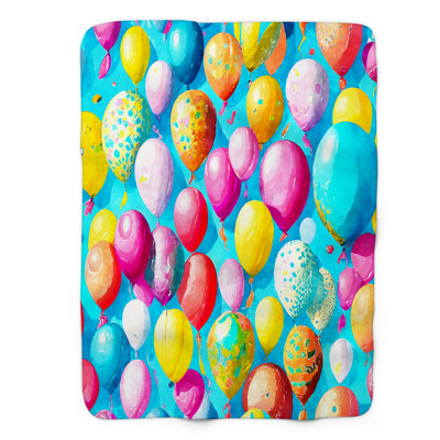 Ballons d'anniversaire - couverture 1 pièce