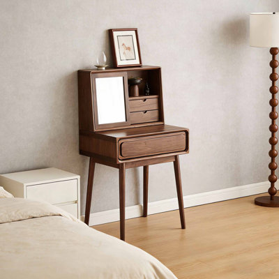 American style bedroom storage and makeup table