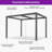 PURPLE LEAF Louvered Pergola 10' x 12' Outdoor Aluminum Pergola with White Adjustable Rainproof Roof Grey Frame Hardtop Gazebo for Patio Deck Garden