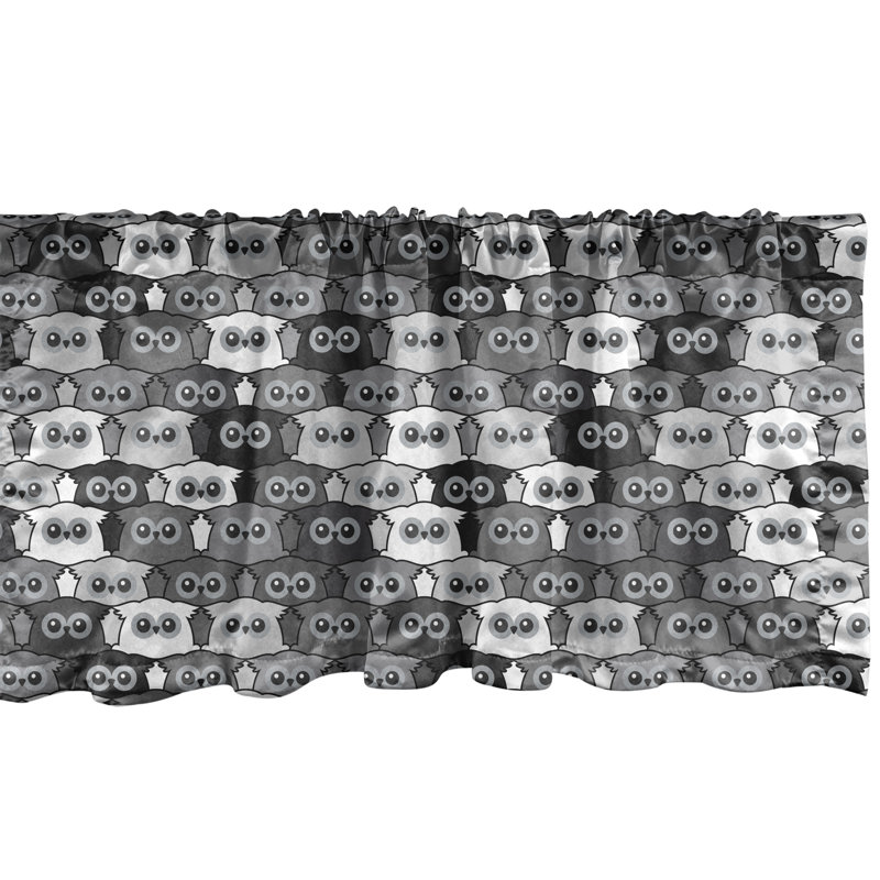 Motif de cantonnières Ambesonne, L 54 po x L 12 po
