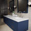 Ensemble de meuble-lavabo double mural 72 "avec miroir-82339542-82339543