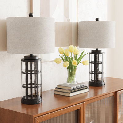 Brokk 25''USB Table Lamp (Set of 2)