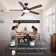 Nicotra 52" Smart Ceiling Fan with LED Lights APP/Remote with Alexa and Google Assistant