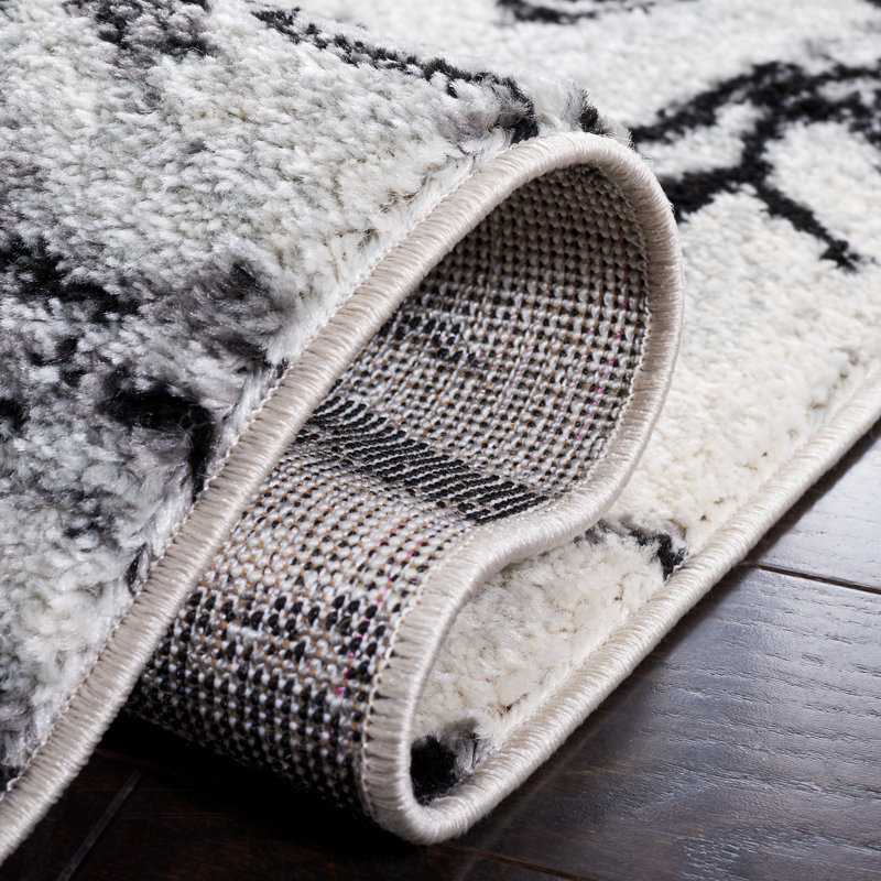 Tapis en polypropylène résistant aux taches BuckHill, Carré 6 pi 7 po