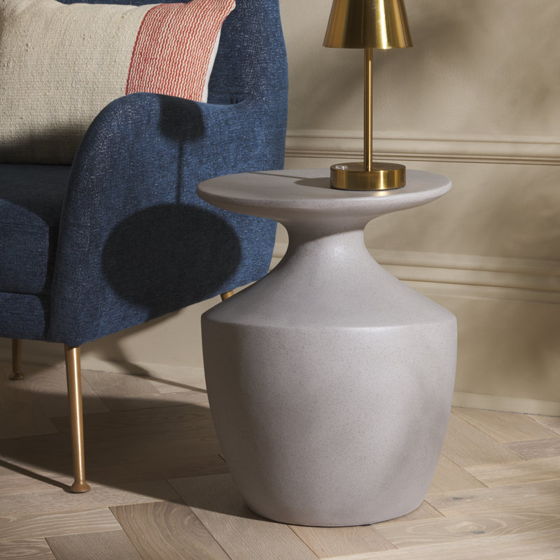 Table d'appoint Jaiya, Gris