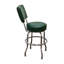 Tabouret de bar et de comptoir pivotant avec dossier Retro Home-18734013-48367128