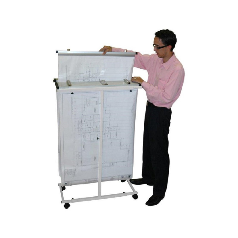 Classeur vertical vertical, Blanc