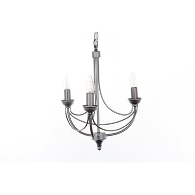 Loudonville 3 - Light Candle Style Chandelier