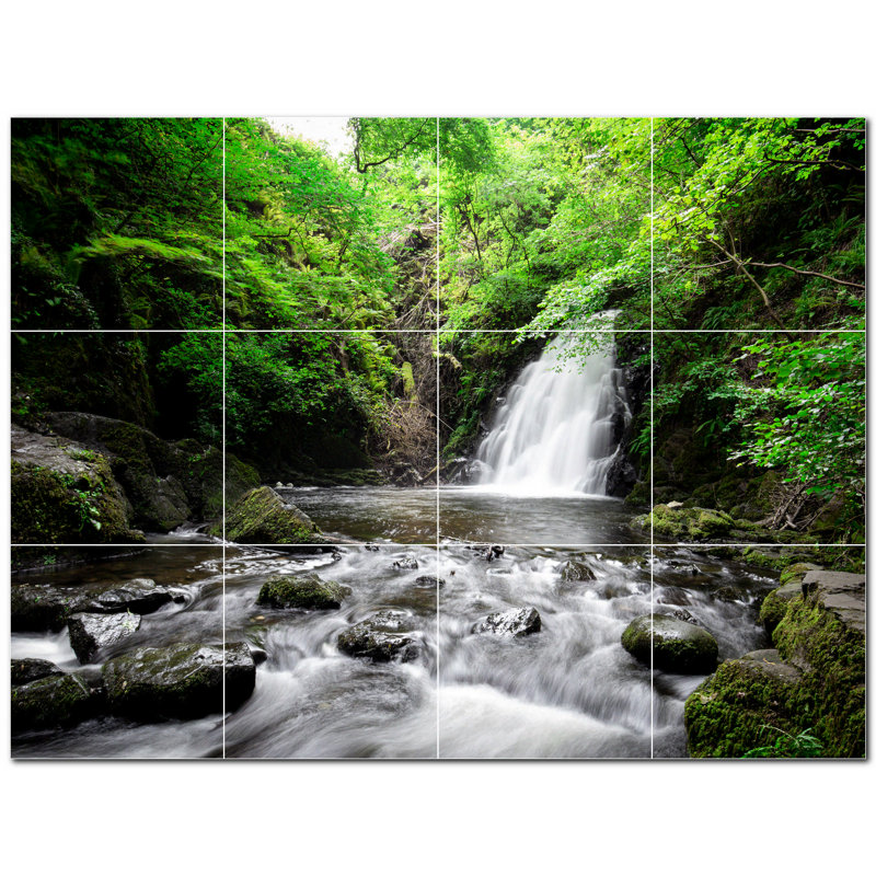 Chutes d'eau photo 12 x 12