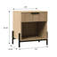 Table de chevet 1 tiroir Asho-727192230