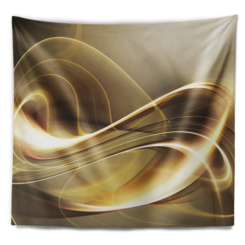 Tapisserie abstraite élégante moderne de sofa, H 50 po x l 60 po