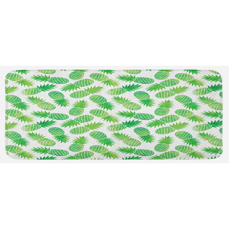 Coastal Polyester Kitchen Mat