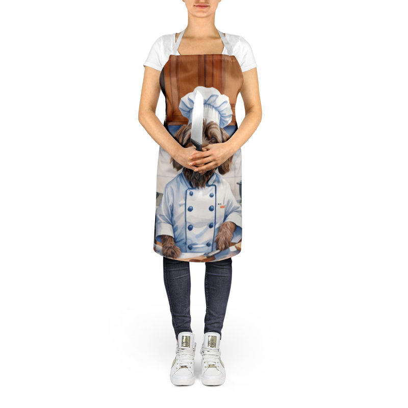 No Pattern Bib Apron