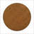 Mid-Century Solid Wood  Round Dining Table For Small Places, Walnut Table