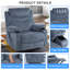 Fauteuil inclinable manuel standard de 36,43 po-1113802779