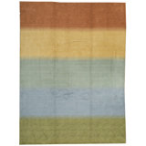 Gabbeh Wool Striped Area Rug