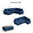 Sherry 106" Upholstered Modular Sectional with Sotrage Ottoman & USB Charging-122875785