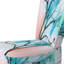 Damas / Abstrait / Motif - Chaise d'appoint rembourrée en velours traditionnel-112840477