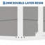 Remise extérieure en résine résistante aux intempéries avec porte simple verrouillable et évent pour patio, 5 x 3 pi-134537954
