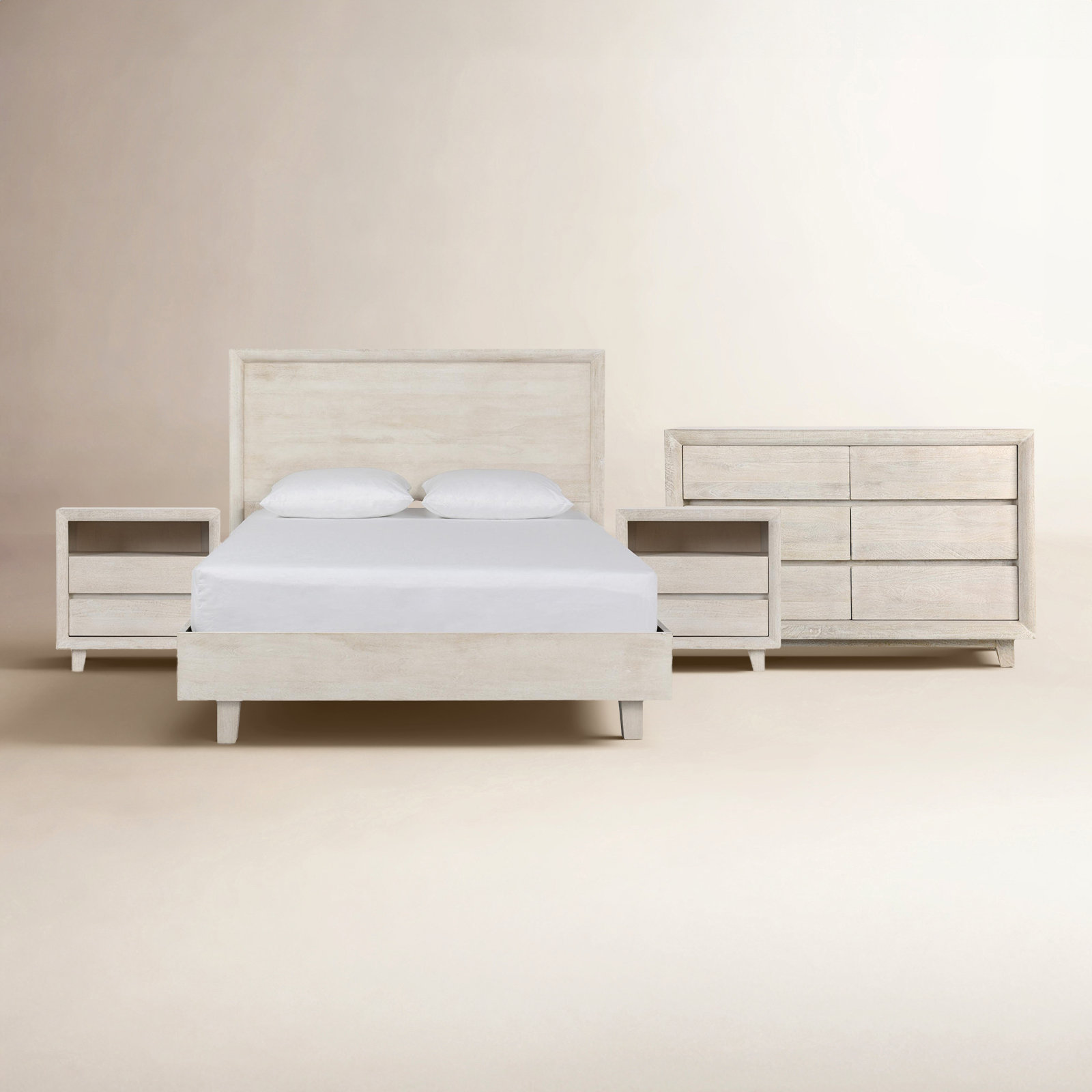 Longfellow 4 Piece Bedroom Set, King